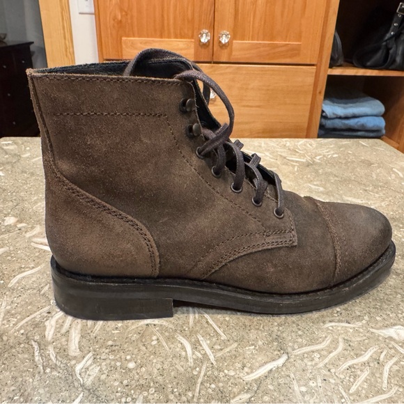 Thursday Boot Company Captain Dark Olive Suede - Picture 14 of 15
